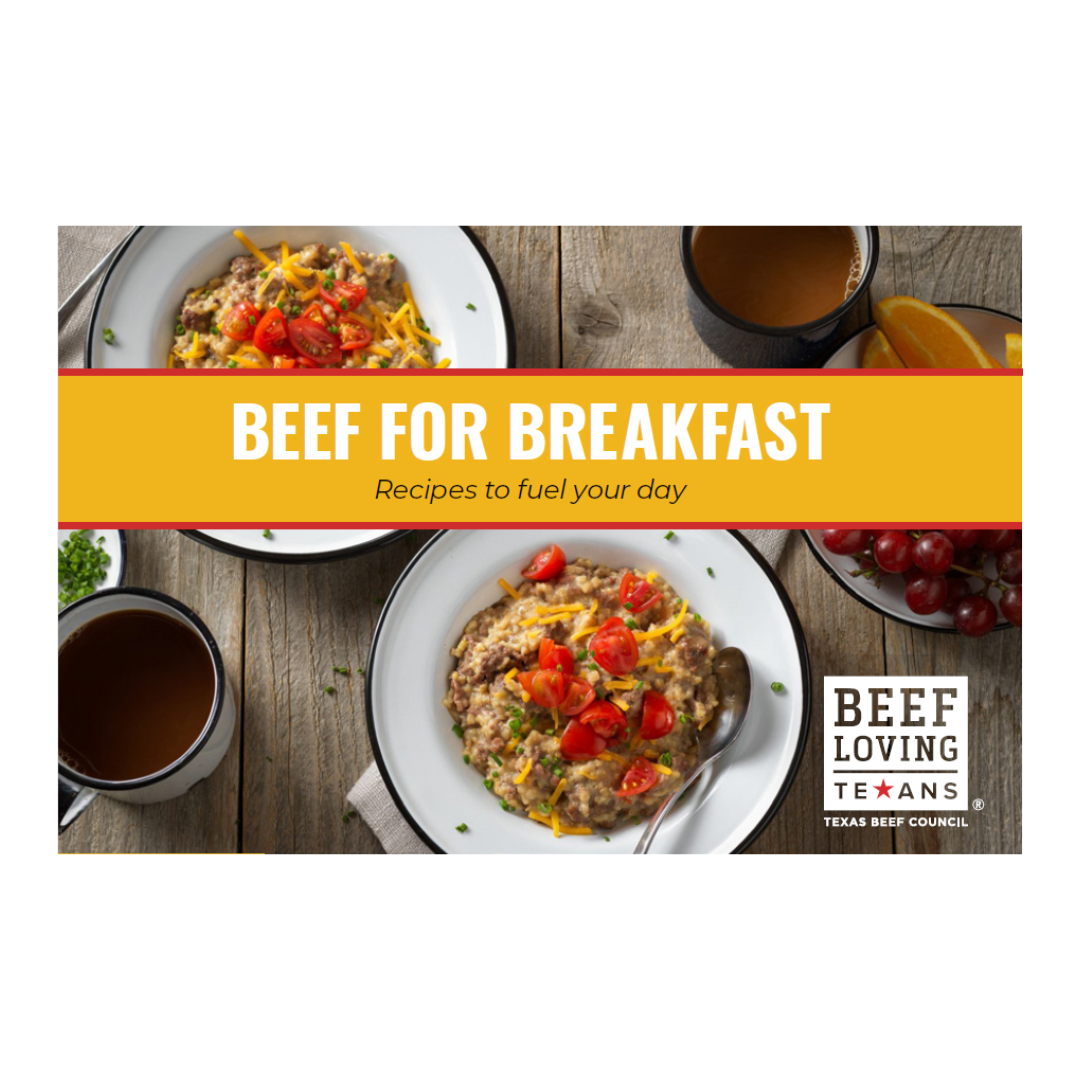 Beef for Breakfast Recipe Cards