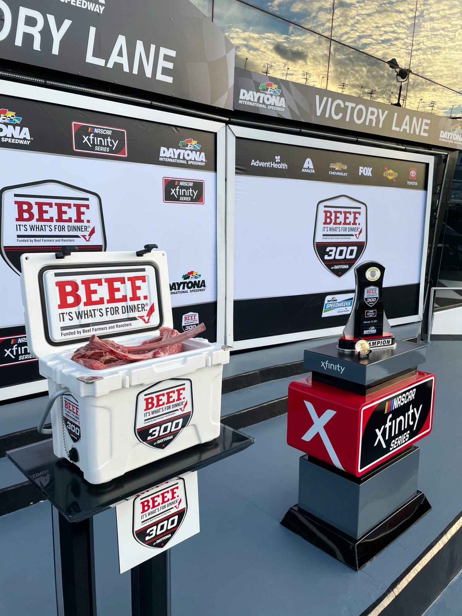 Coolers at the Daytona races