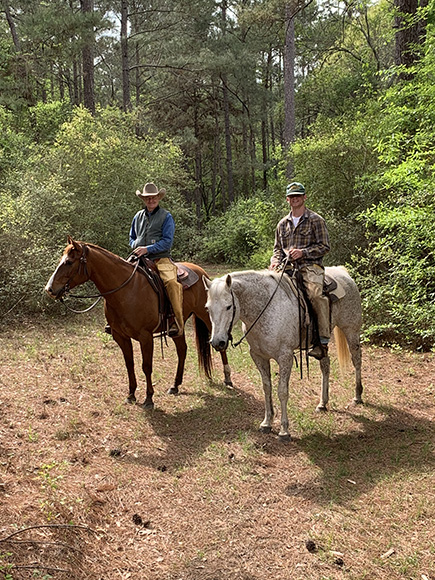 Family on the ranch