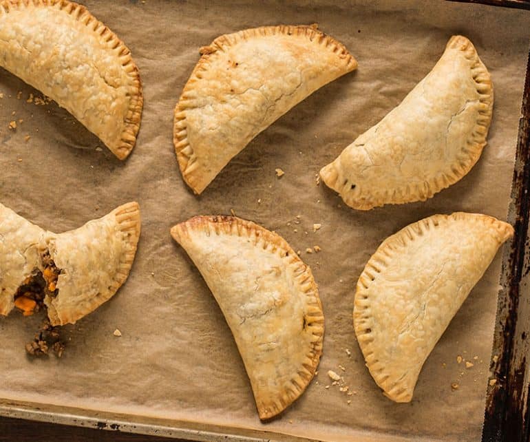 After School Snack: Beef & Sweet Potato Empanadas