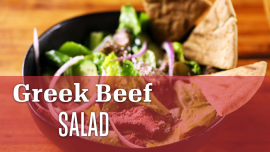 How to Make a Greek Beef Salad
