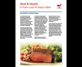 Beef and Health