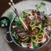 Beef Pho with Zucchini Noodles