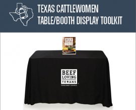 Texas CattleWomen: Table/Booth Display Toolkit