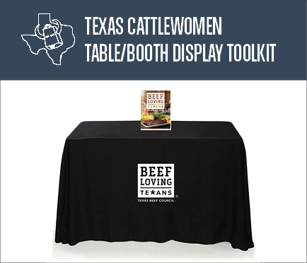 Texas CattleWomen: Table/Booth Display Toolkit