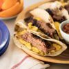 Smoked Brisket Breakfast Tacos