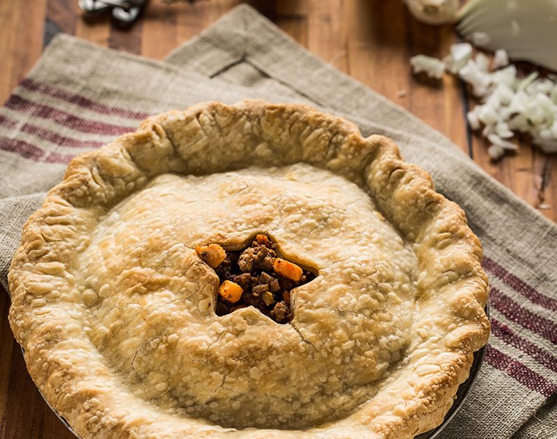 Southwestern Beef & Sweet Potato Pie | Beef Loving Texans | Beef Loving Texans is your one-stop info