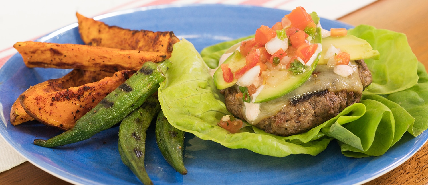 Southwest Burger Wrap | Beef Loving Texans | Beef Loving Texans is your one-stop information center 