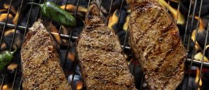 Spicy Jalapeño Grilled Strip Steak