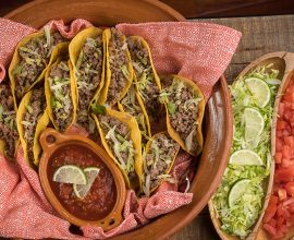Beef Picadillo Tacos