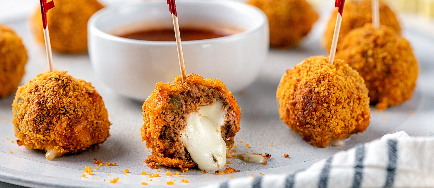 Air Fryer Nacho Cheese Meatballs-image