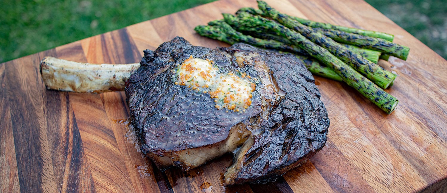 Ribeye with Browned Garlic Butter | Beef Loving Texans | Beef Loving Texans is your one-stop informa