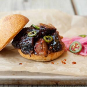 Texas BBQ Burnt End Sandwich