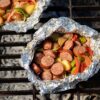 Campfire Cajun Sausage and Pepper Foil Packs