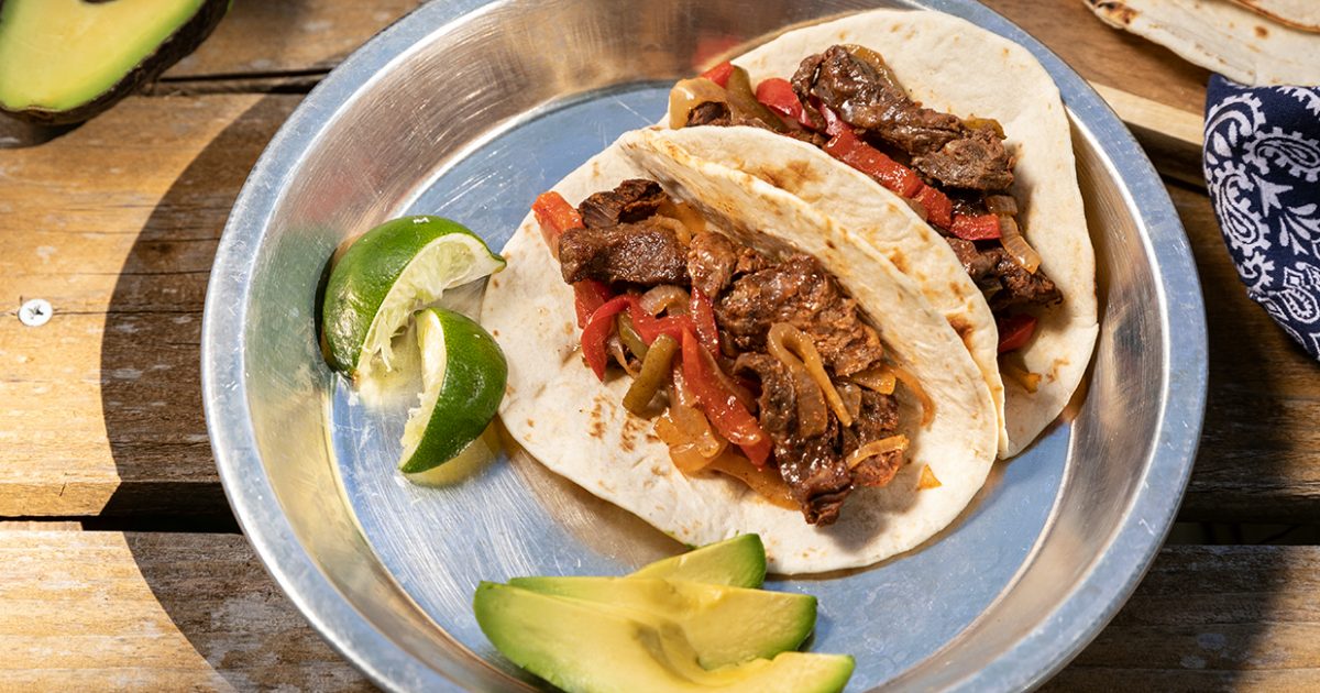 Campfire Steak Fajita Foil Packs | Beef Loving Texans | Beef Loving Texans is your one-stop informat