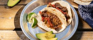 Campfire Steak Fajita Foil Packs