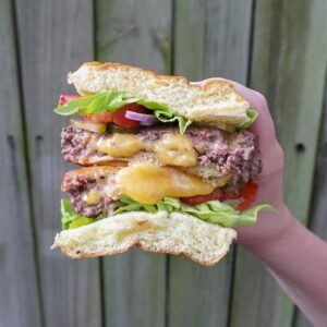 Texas Juicy Lucy Burger