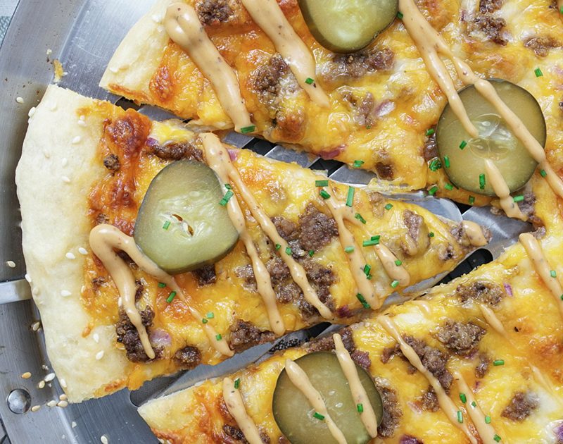 Cheeseburger Pizza | Beef Loving Texans | Beef Loving Texans is your one-stop information center for