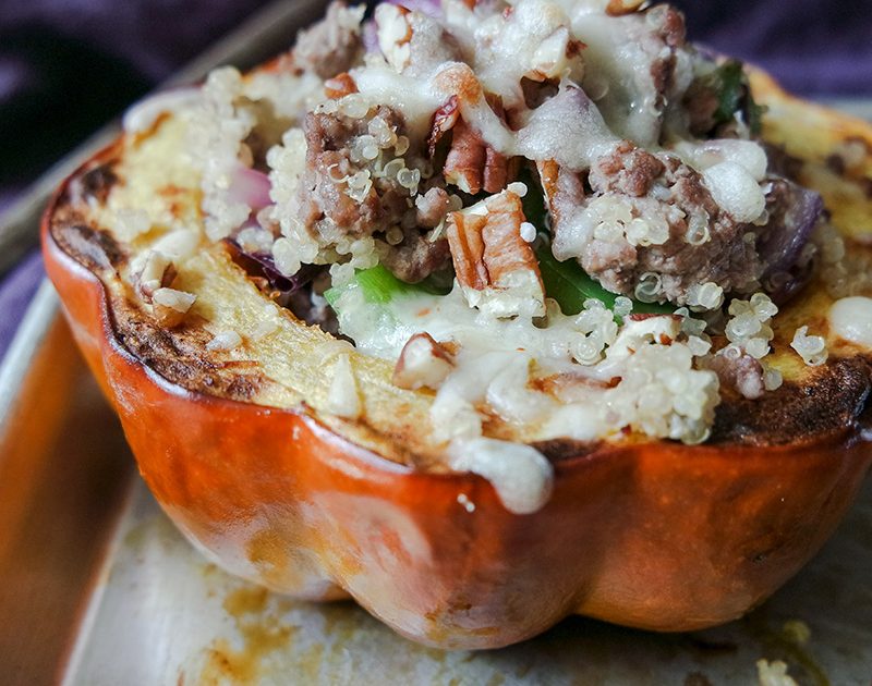 Beef & Quinoa Stuffed Squash | Beef Loving Texans | Beef Loving Texans is your one-stop information 