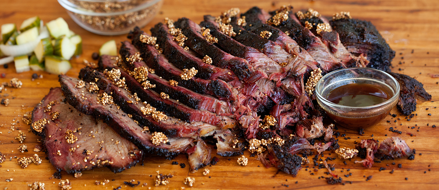 Smoked Shoulder Clod With Quinoa Coffee Crunch Beef Loving Texans