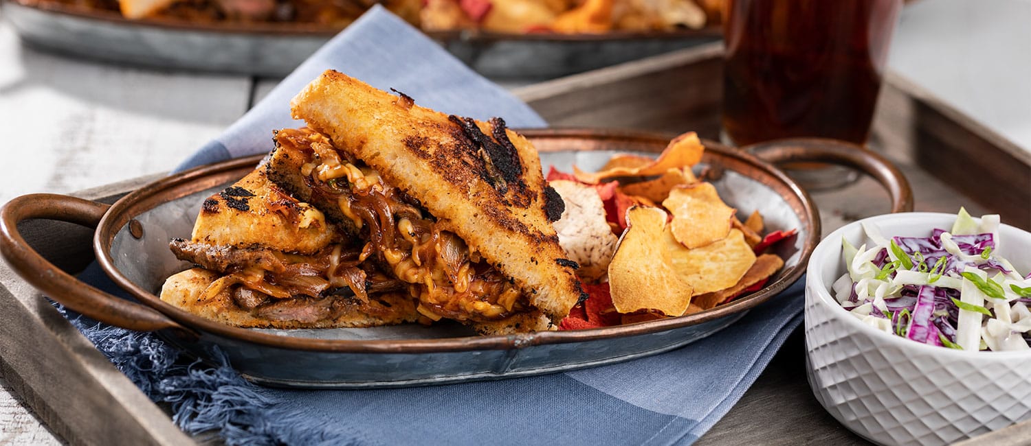 Sweet and Smoky Steak Sandwich | Beef Loving Texans | Beef Loving Texans is your one-stop informatio