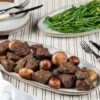 Air Fryer Herb-Seasoned Sirloin Mushroom Bites
