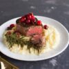 Filet Mignon with Brown Butter Cranberries for Two