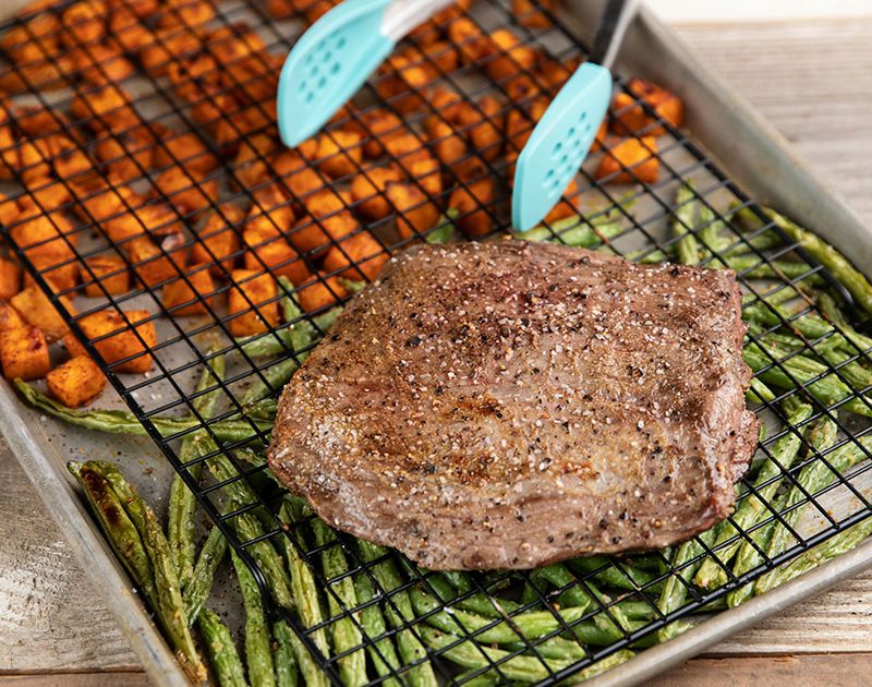 CuminDusted Steak Sheet Pan Dinner Beef Loving Texans Beef Loving