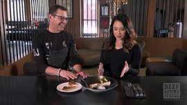 Dish 1: Dine! with Amanda Guerra - Bacon Crusted Bone Marrow at Knife