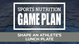 Shape an Athletes Lunch Plate