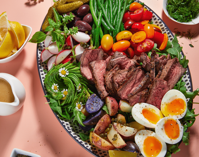 Beef Strip Steak Salad With Spring Vegetables Beef Loving Texans Beef Loving Texans Is Your 6430