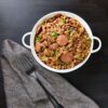 Ground Beef and Andouille Sausage Dirty Rice