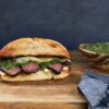 Chimichurri Filet Mignon Steak Sandwich