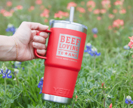 Beef Loving Texans YETI Tumbler + Grand Prize Entry