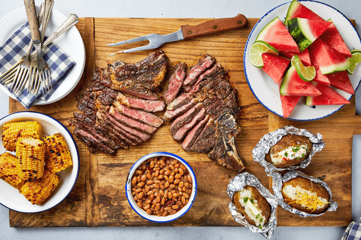 Herb-Seasoned Ribeye Steaks