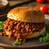 Asian-Style Sloppy Joes with Cabbage Slaw