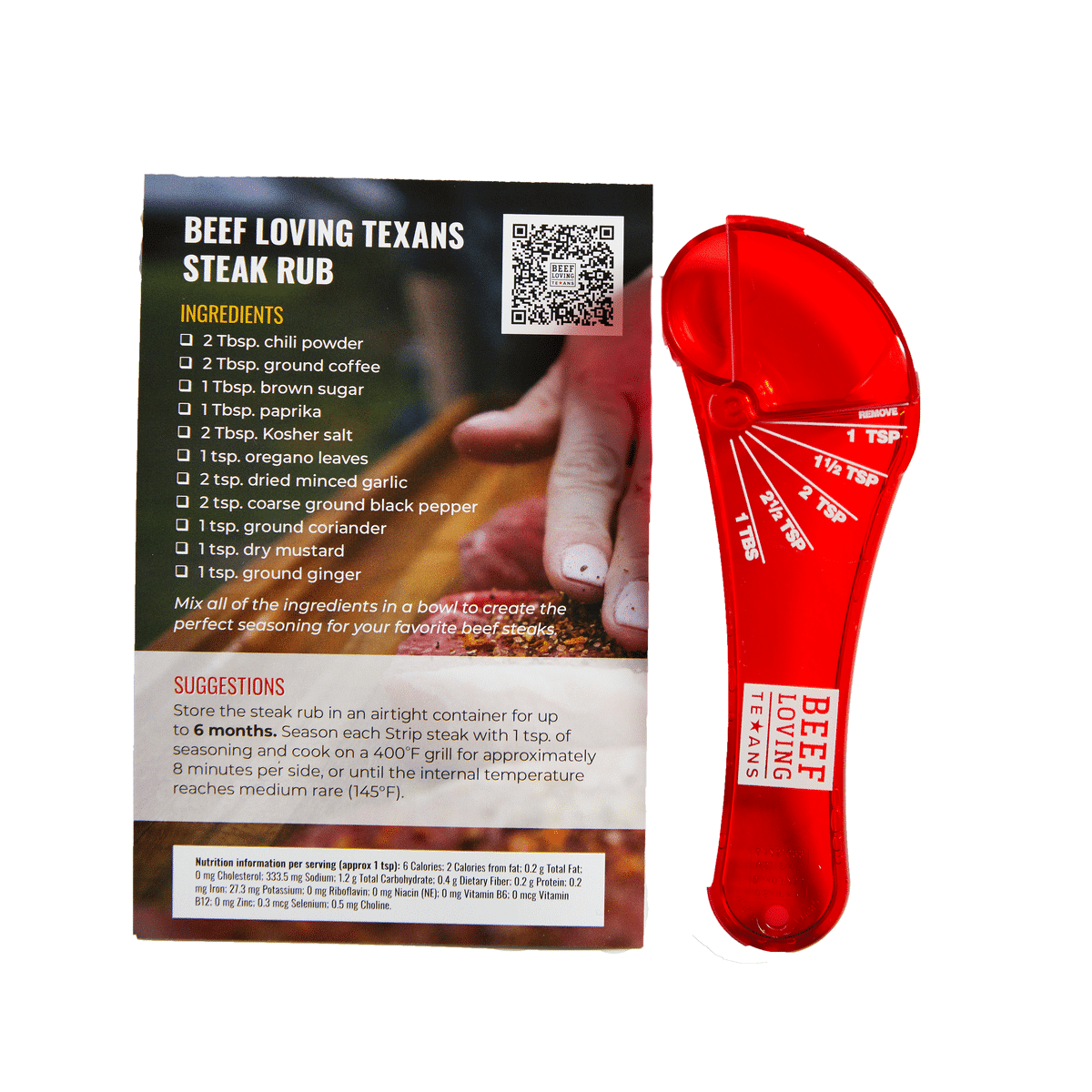Measuring Spoon With Card