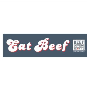 Eat Beef Bumper Sticker