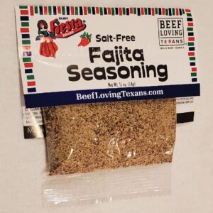 Spice Packet - Fajita Salt-Free