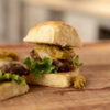 Hatch Green Chile Cheeseburger Sliders