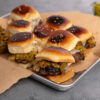 Hatch Green Chile Cheeseburger Sliders