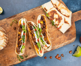 High-Protein Cowboy Crunchy Wraps