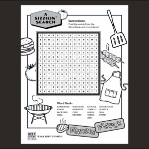 Word Search Activity
