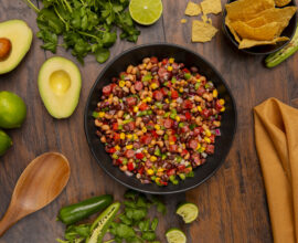 Beefed-Up Texas Caviar with Chile Vinaigrette
